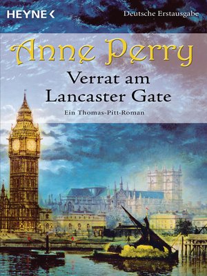 cover image of Verrat am Lancaster Gate: Ein Thomas-Pitt-Roman